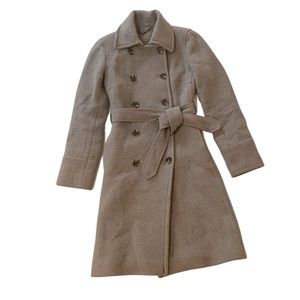 COPY - J CCREW Grey Wool Blend Coat 💗